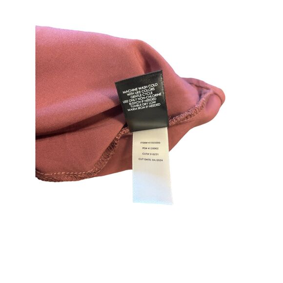 Torrid Hi-Low Challis Tank Top, Pink/Mauve, Dusty Rose Size 3 (3X, 22-24) - Picture 6 of 6